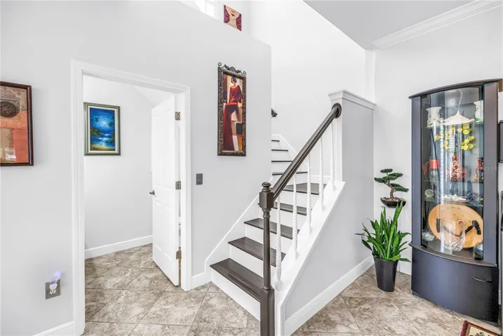 Stairway to Second Floor