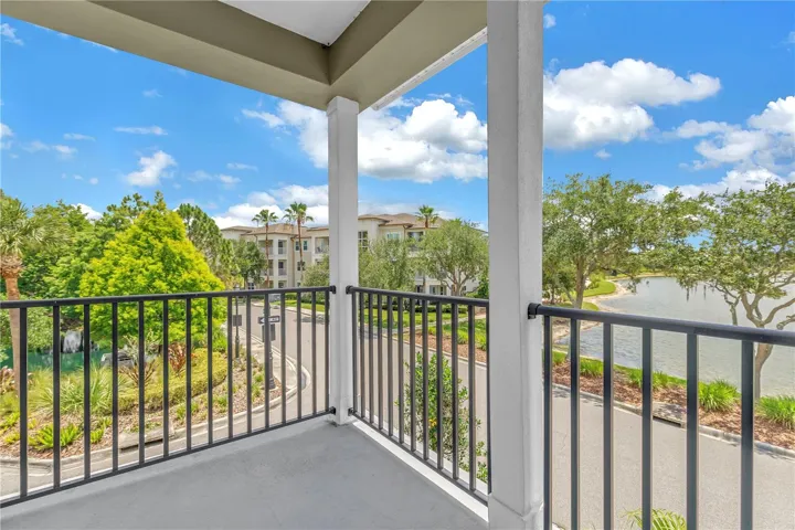 Second Floor Balcony and Water View