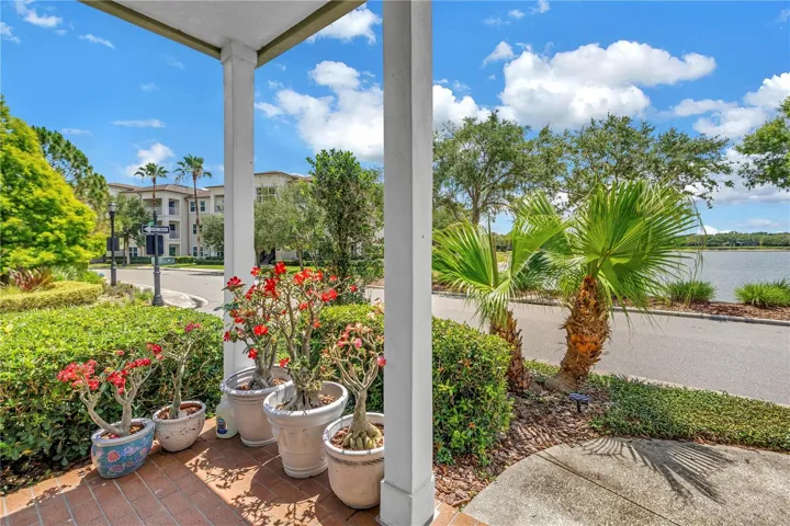 Front Entrance Facing Water View