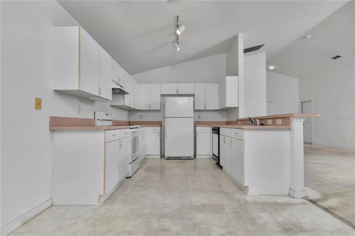 KITCHEN AREA WITH LOTS OF CABINET SPACE