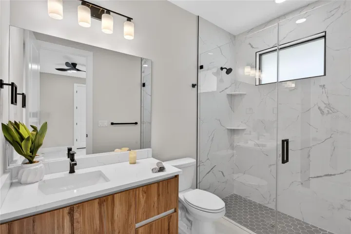 SECOND PRIMARY BATHROOM is ideal for MULTIGENERATIONAL living, offering added comfort, privacy & convenience for guests or extended family!