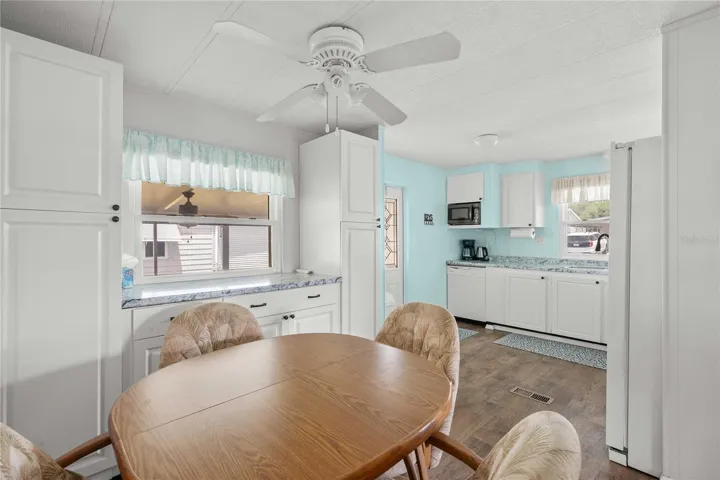 And, the dining area is just off the kitchen