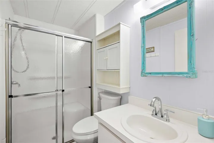The main bath has had a complete renovation as well