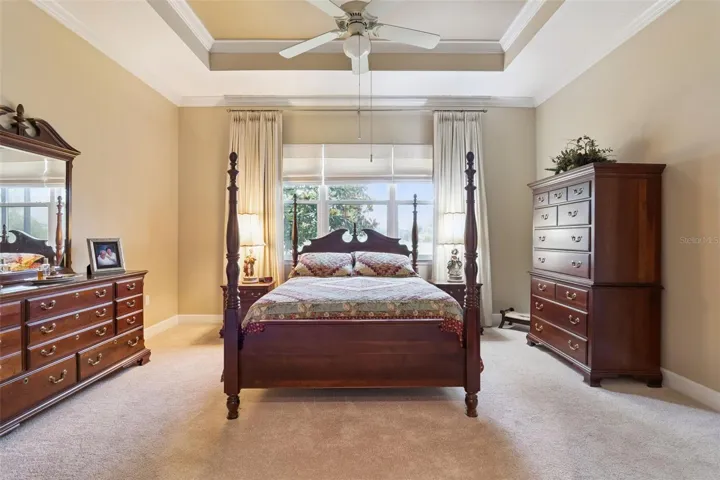 Large primary bedroom