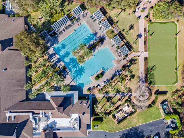 Resort style pool