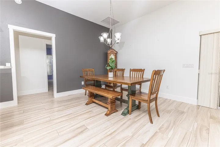 Dining area
