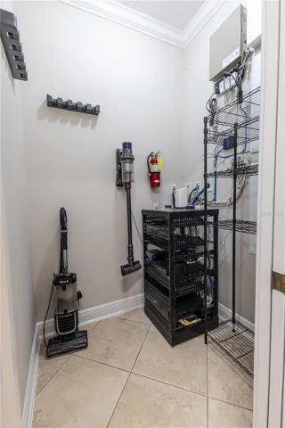 Additional storage in launndry room