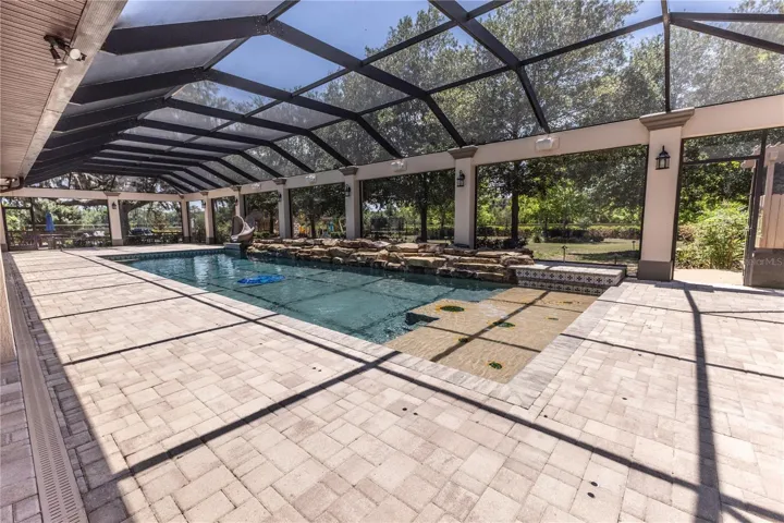 Resort style pool