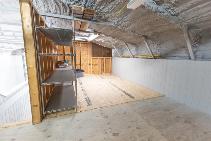 Storage in RV garage