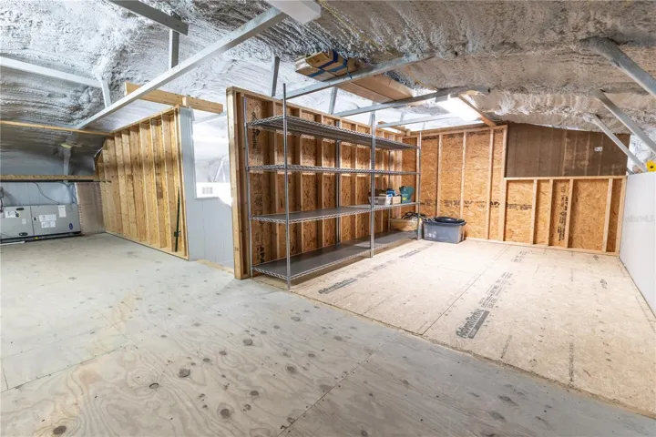Storage in  RV garage