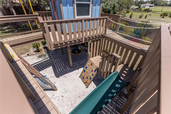 Inside view of playground
