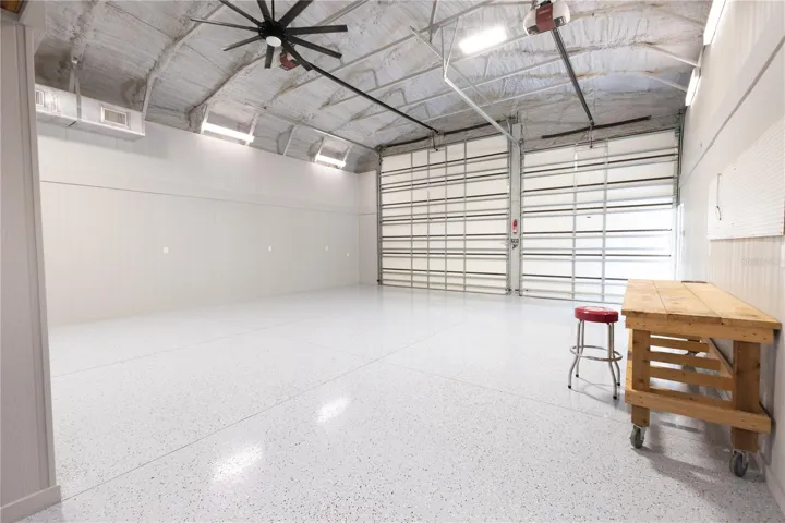 RV/boat barn with work bench