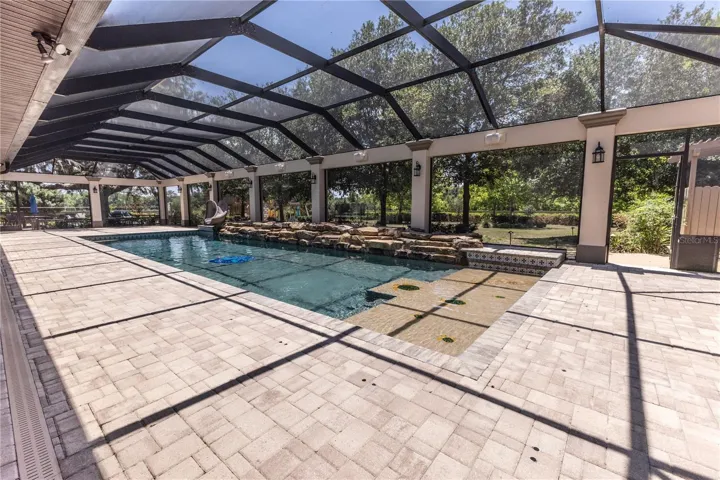 Resort style pool