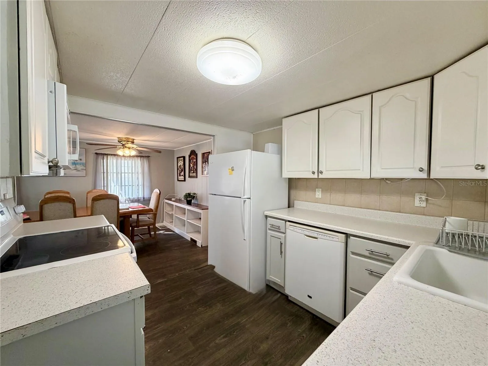 Kitchen from entry