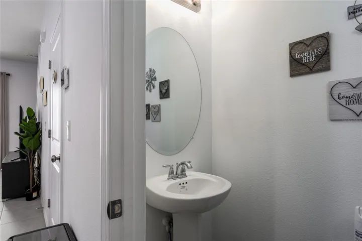 Half bath downstairs