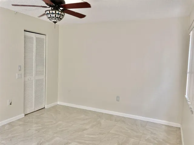 Bedroom two with walk-in closet