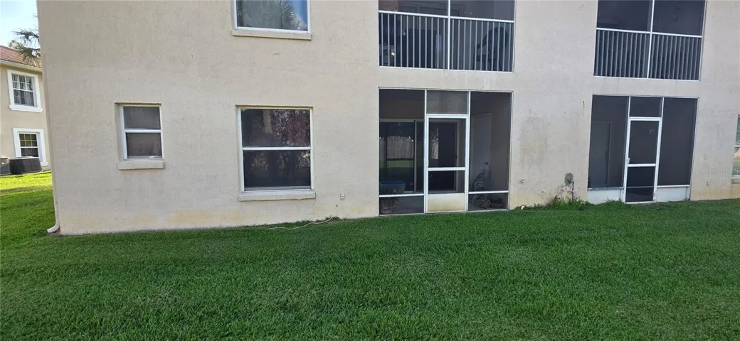 back outside