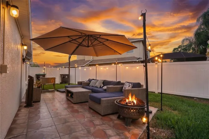 Outdoor living area