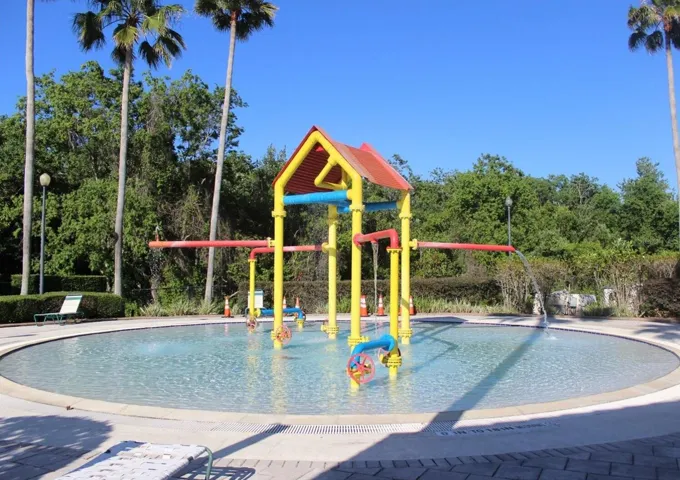 Community Splash pad waterpark