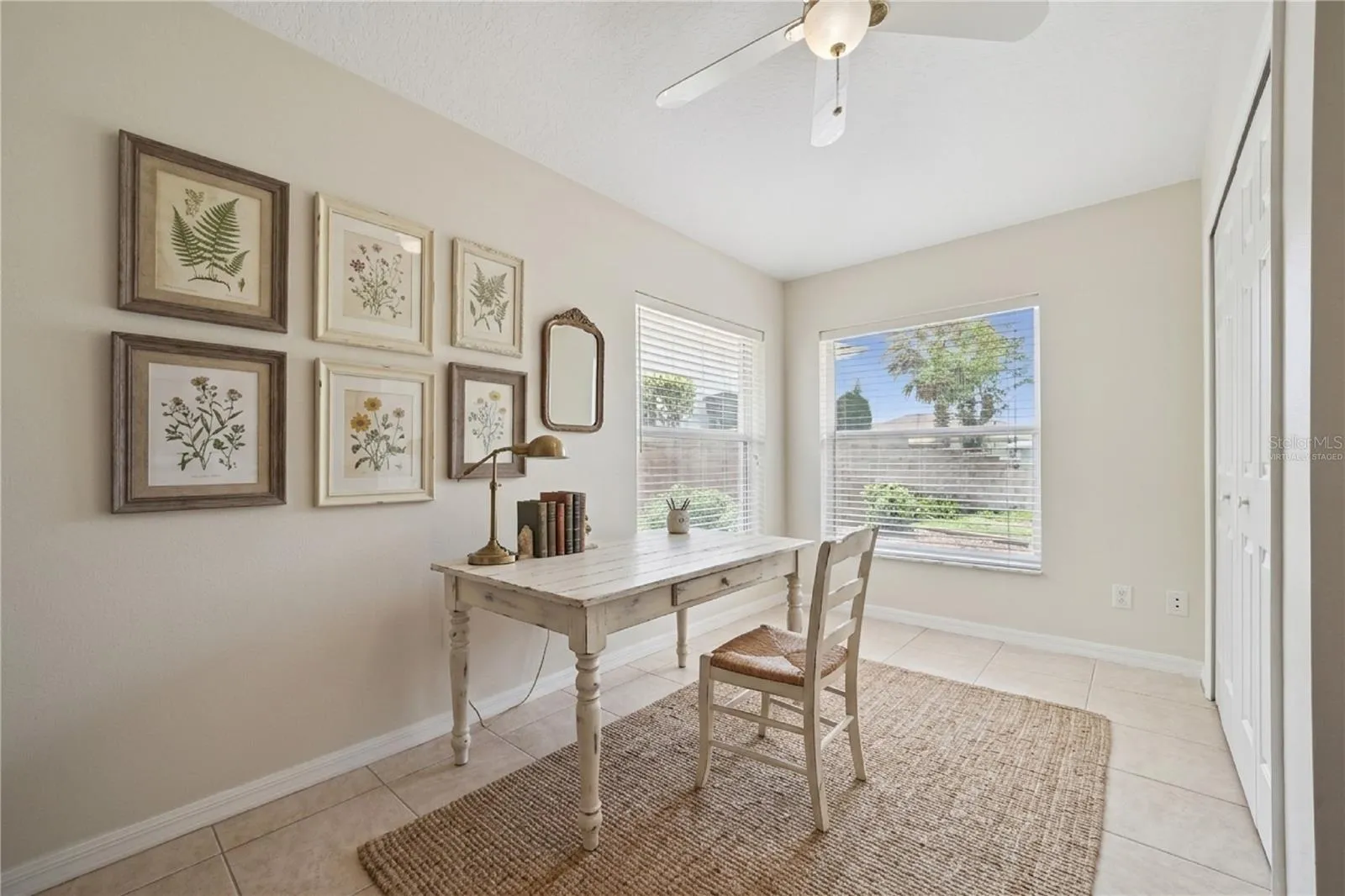 Virtually Staged Office
