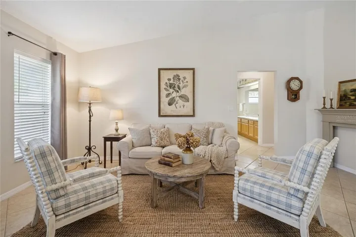 Virtually Staged Family Room