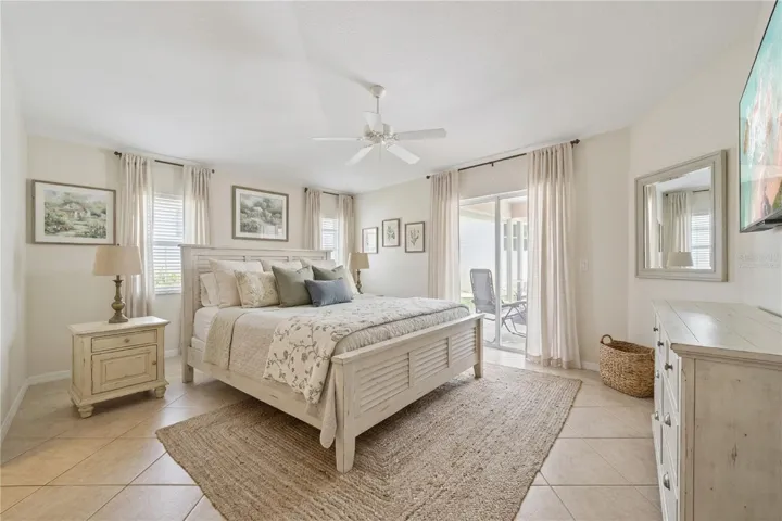 Virtually Staged Primary Bedroom