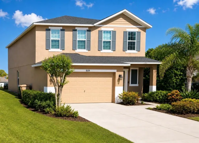 Front of the house