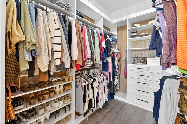 Primary Walk In Closet