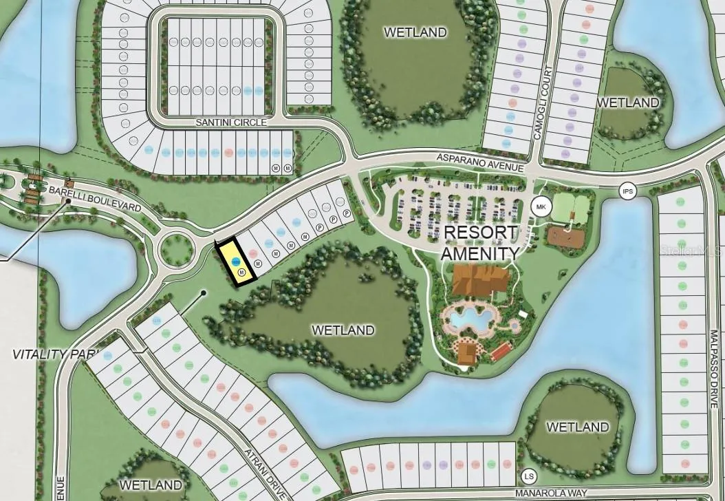 26128 Asparano Avenue Site Map