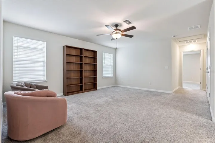 Upstairs bonus room