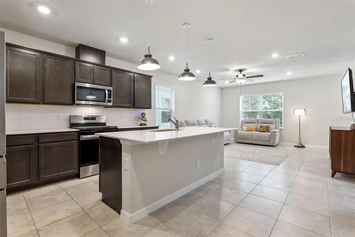 Open floor plan