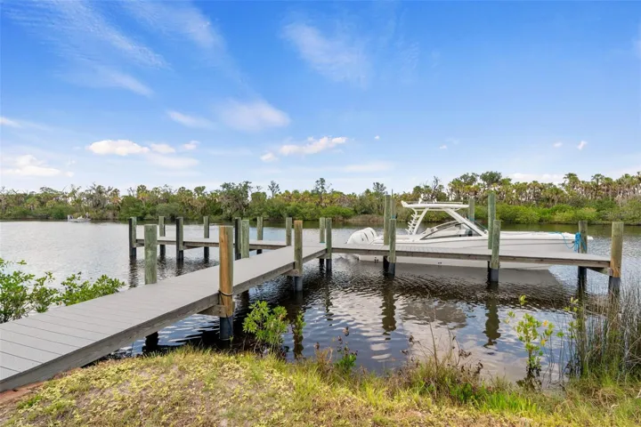 Riverfront Dock with Direct Water Access