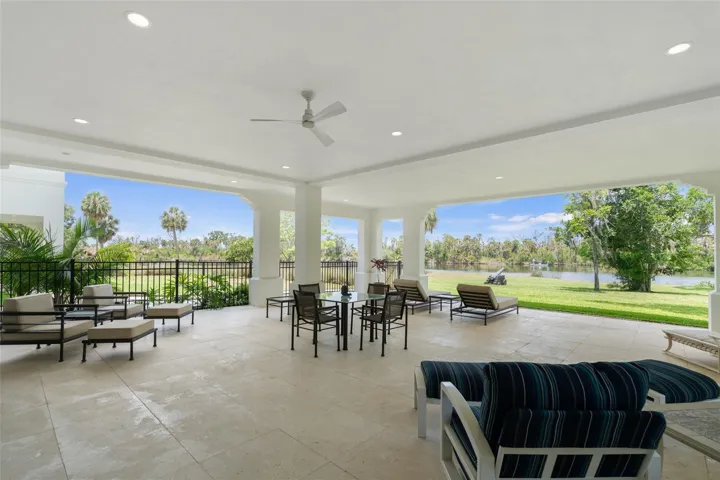Relaxed Outdoor Living with Riverfront Views