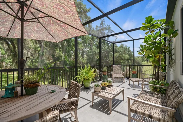 Screened Guest Balcony for Elevated Outdoor Living