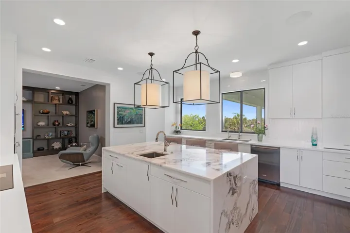 Open Concept Gathering Space Designed for Casual Luxury Living