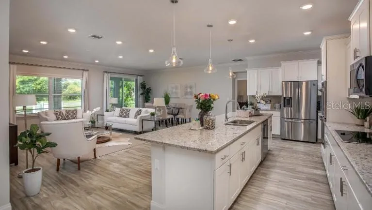 Model home - actual features may vary.