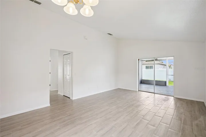 Living Room and hall to Bedrooms