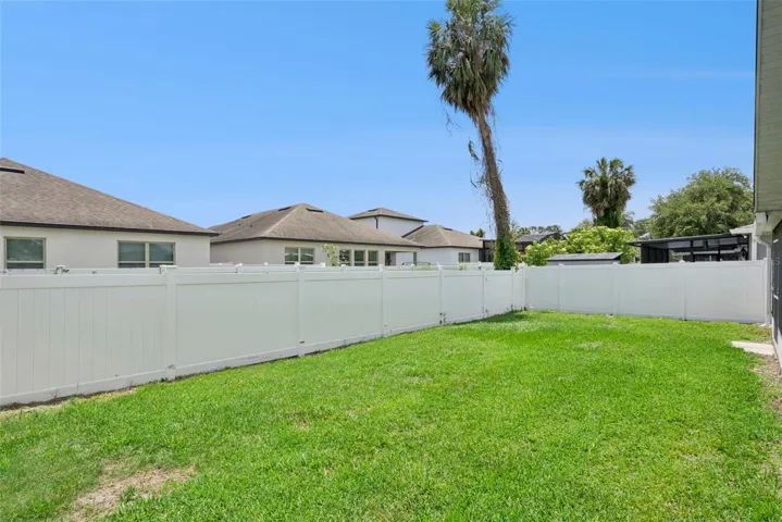 Fenced in Yard