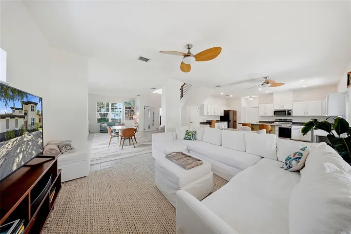 Home is virtually displayed on TV