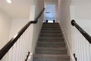 Stairs to second floor