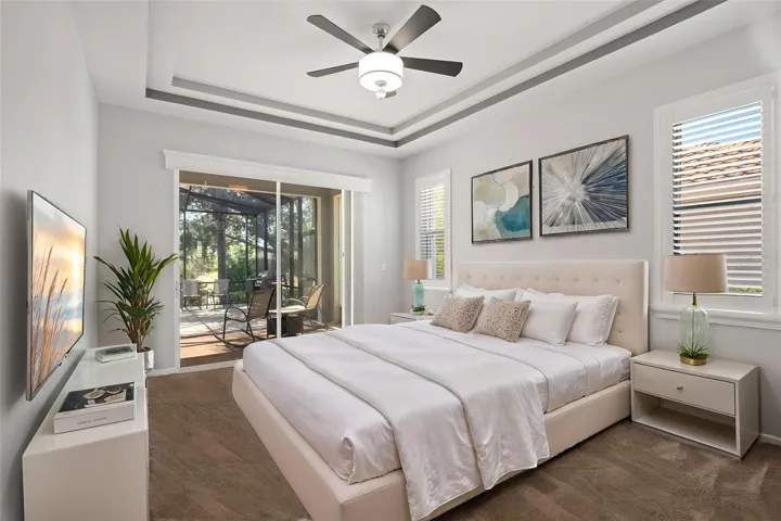 Virtually Staged - Primary Bedroom