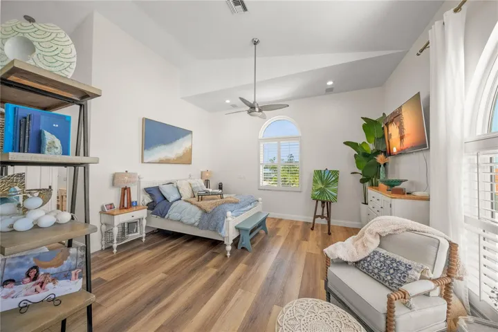 Primary bedroom on 2nd floor
