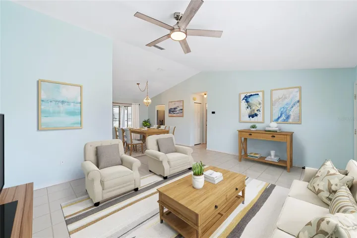 Staged Dining Room