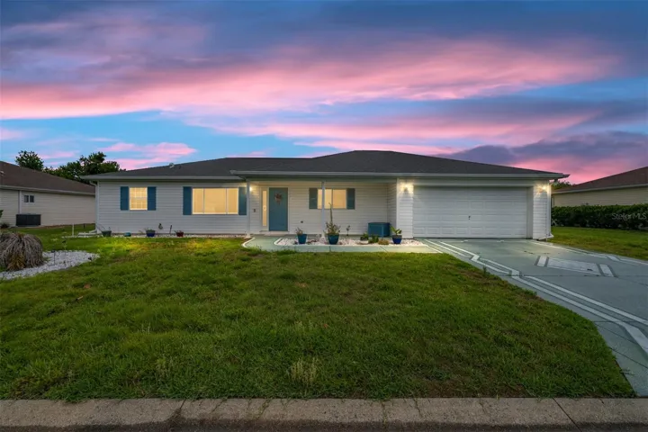 Twilight of Front of Home