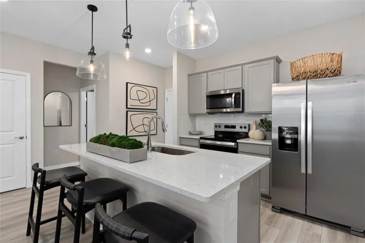 Model Home Design Only. Pictures and furnishings are for illustrative purposes only. Elevations, colors and options may vary. Furniture is for model home staging only.