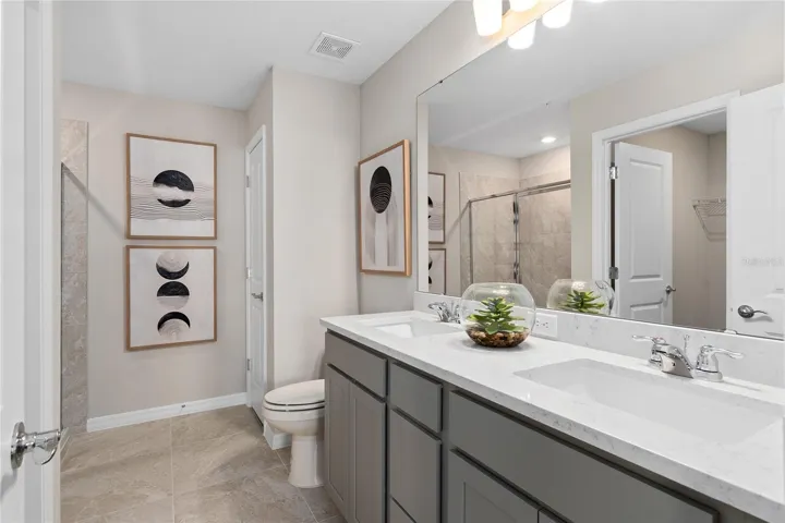 Model Home Design Only. Pictures and furnishings are for illustrative purposes only. Elevations, colors and options may vary. Furniture is for model home staging only.