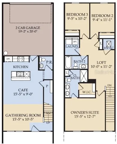 Floor Plan - Floor One Floor Plan - Floor Two