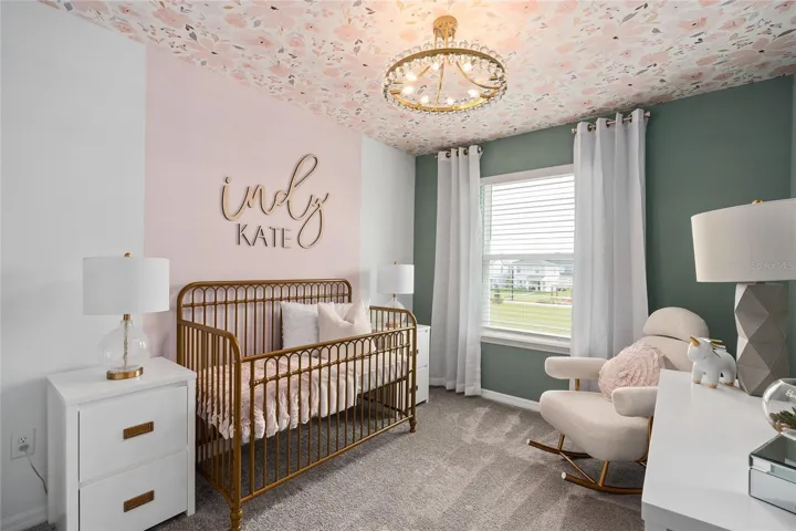 Model Home Design Only. Pictures and furnishings are for illustrative purposes only. Elevations, colors and options may vary. Furniture is for model home staging only.
