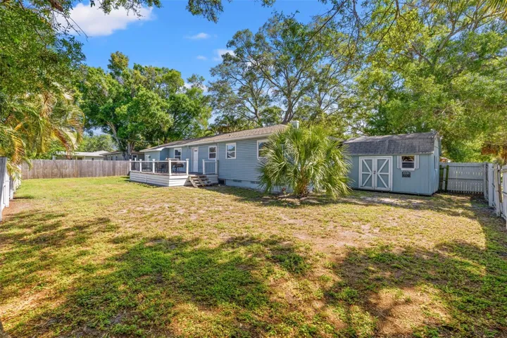 Oversized Fully Fenced Backyard!