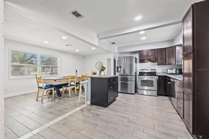 Open Concept Kitchen/Living/Dining